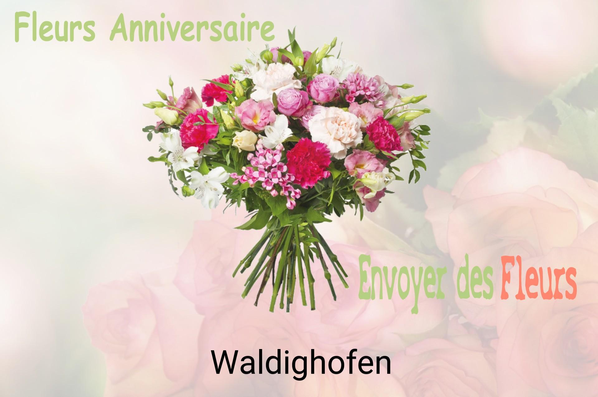 Bouquet de fleurs d’anniversaire livré à Waldighofen